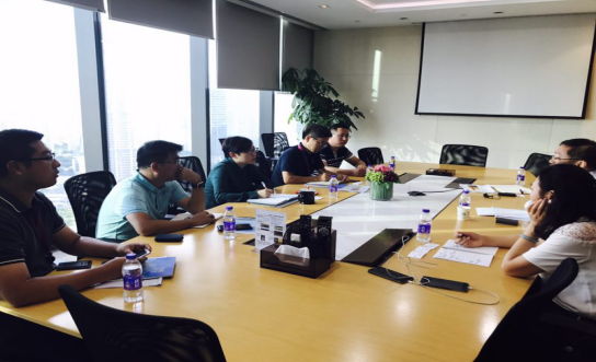 川發(fā)資管拜訪世茂集團，推進全方位合作